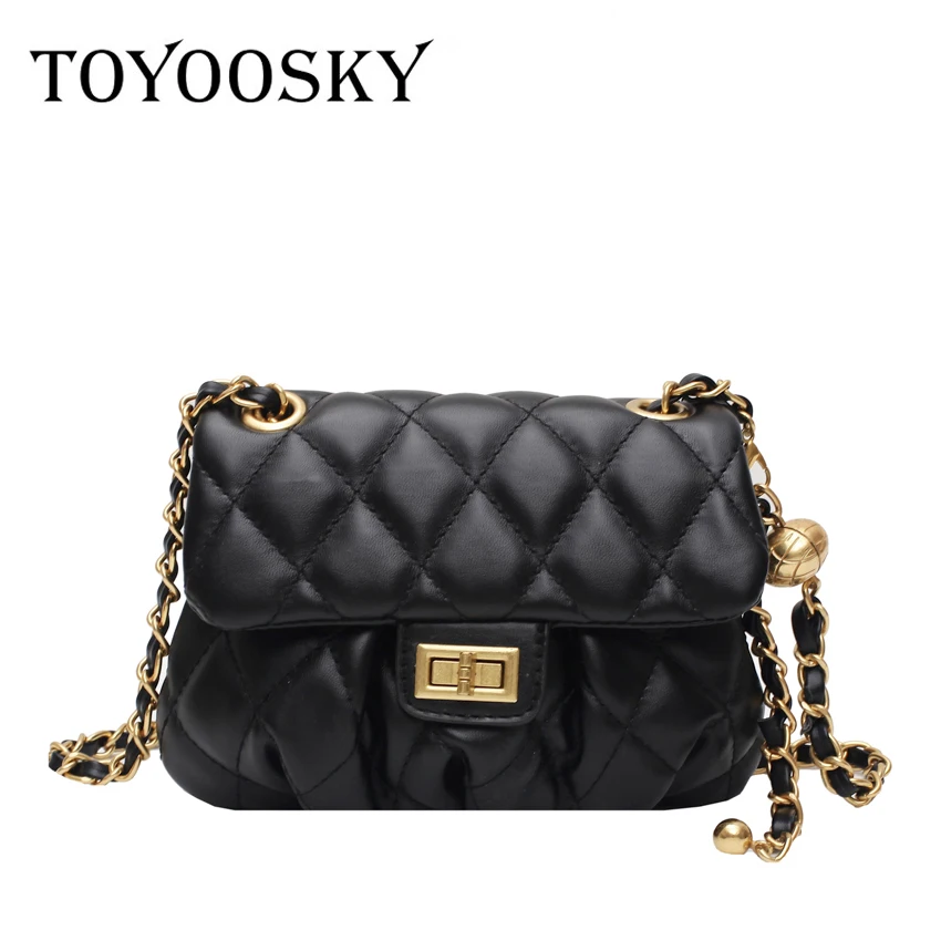 

Мини-цепочка из искусственной кожи, сумки через плечо для женщин, осень 2020, простые сумки через плечо с цепочкой, женские брендовые модные тр...