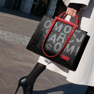 Роскошные винтажные вместительные сумки женская кожаная большая сумка тоут