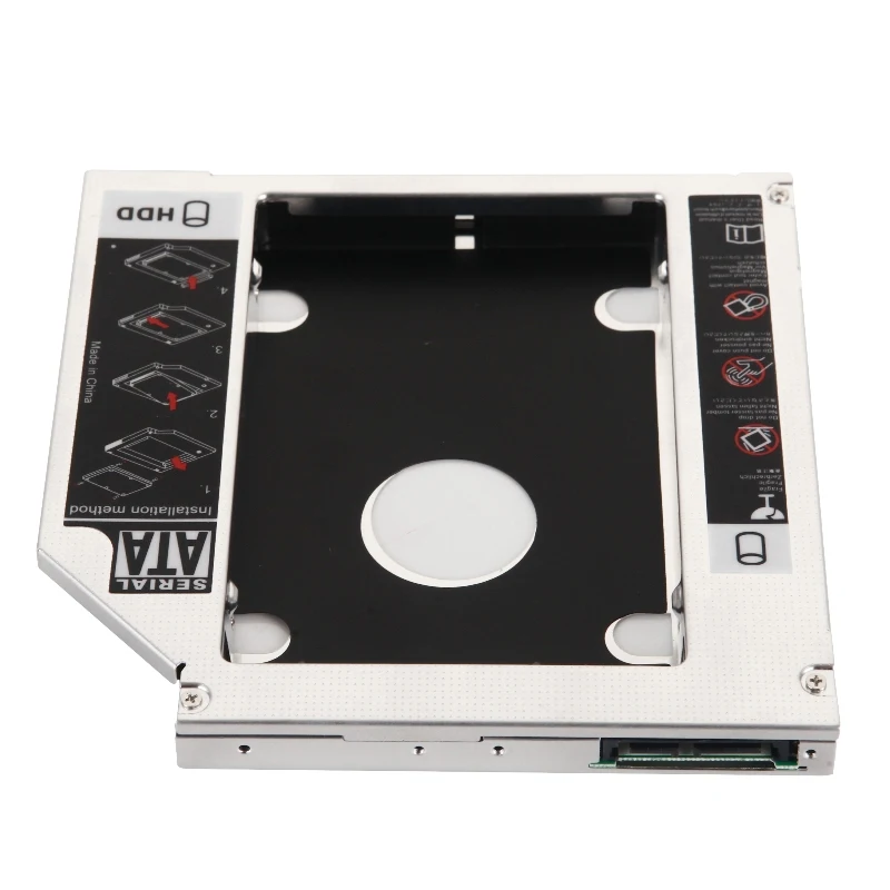NIGUDEYANG 2 й второй 12 7 мм HDD SSD жесткий диск Оптический отсек Caddy адаптер переносной