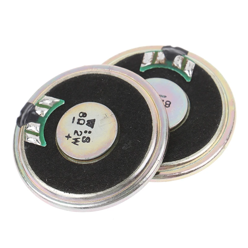 Brand New 2 Piece Speaker 8 Ohm Watt Ultra-thin Horn 40mm Diameter Mini For Arduino | Электроника