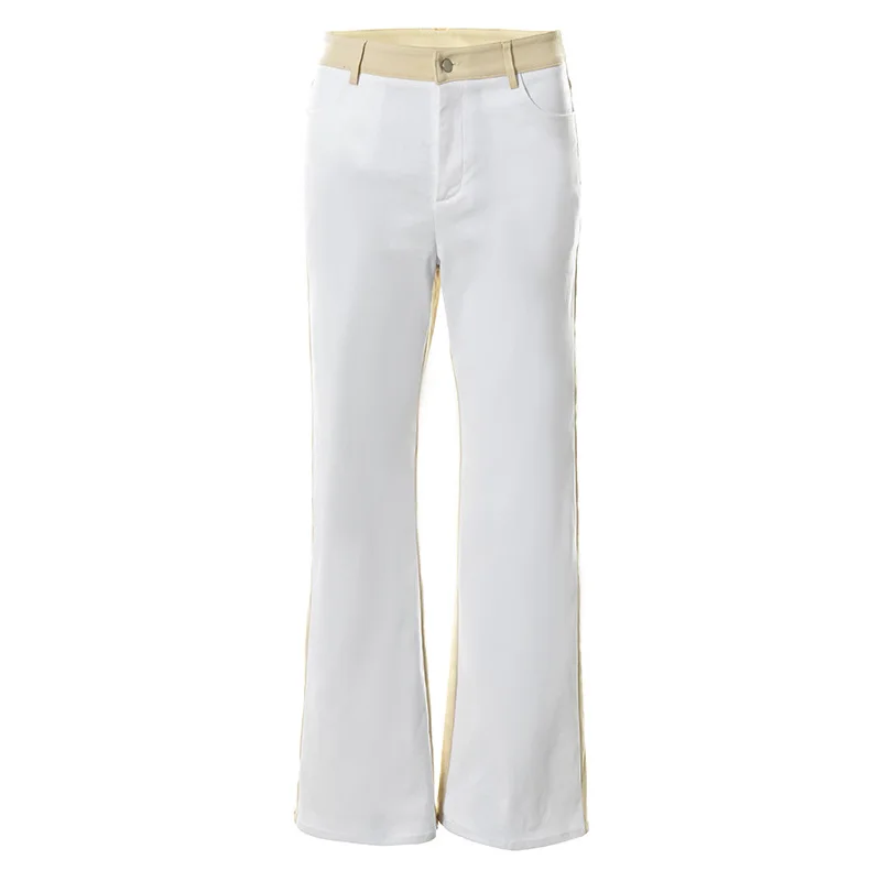

Women's jeans high waist clothes wide leg jeans street retro high elastic quality 2021 fashion Harajuku straight leg pants