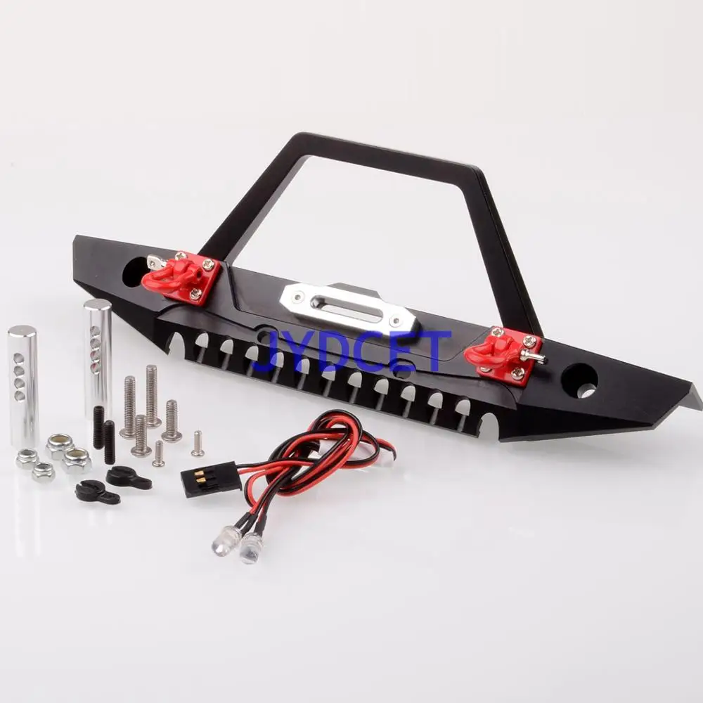 CNC RC 1/10 AXIAL SCX10 металлический передний бампер | Игрушки и хобби