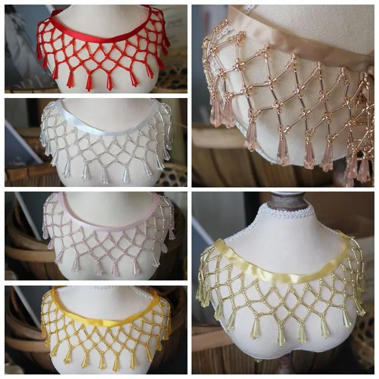 2 ярда/Лот кружевная кисточка ручной работы с бисером сделай сам свадебная одежда