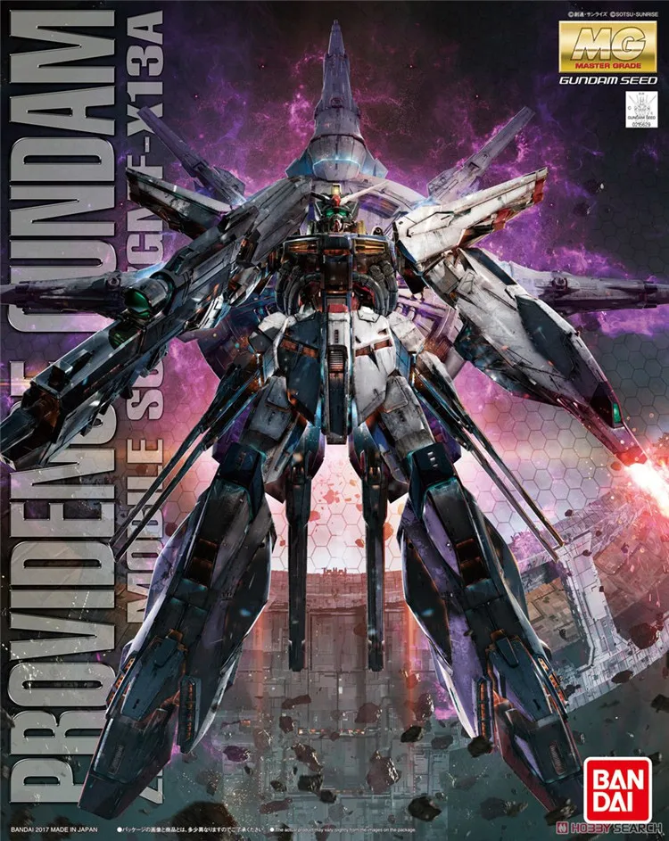 Bandai Gundam 1/100 мг Провиденс GUNDAM сборные модели наборы фигурки детские