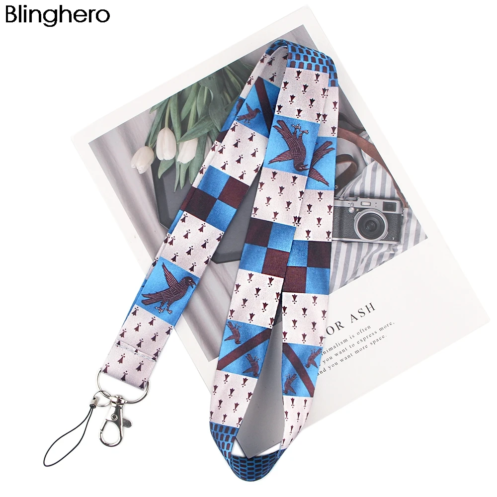 

20pcs/lot BH1231 Blinghero Cartoon Magic School Neck Strap for key ID Card Gym Phone USB Badge Holder DIY Hang Rope Lanyard