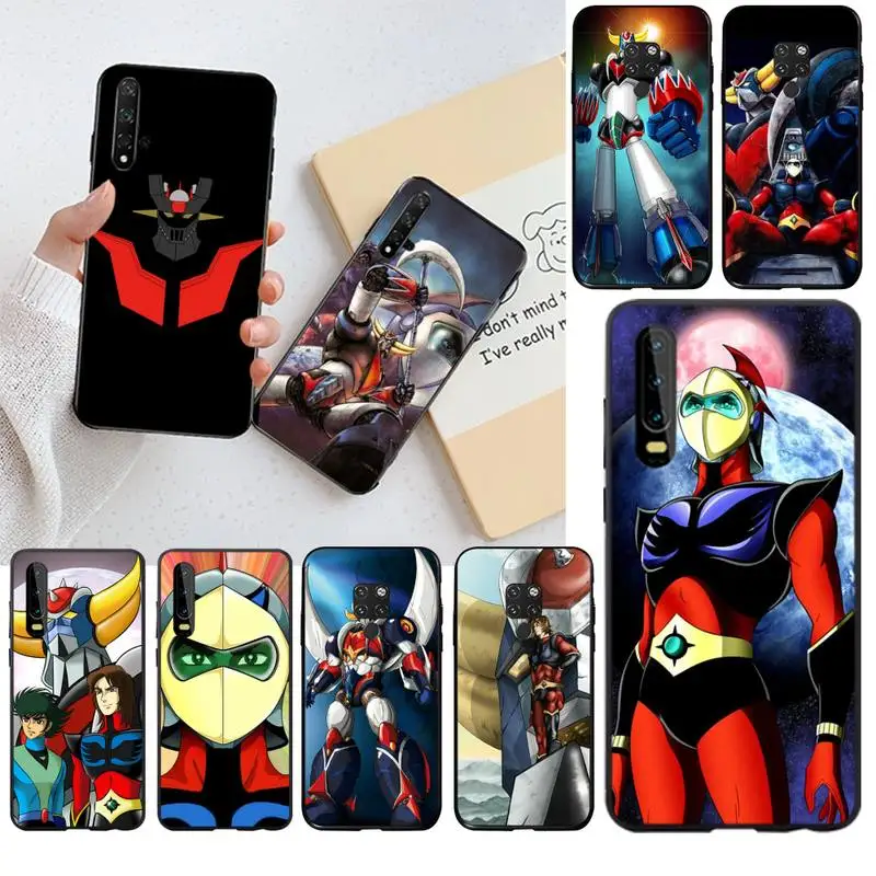 

YJZFDYRM UFO Robot Grendizer Anime Painted Phone Case for Huawei P40 P30 P20 lite Pro Mate 30 20 Pro P Smart 2019 prime