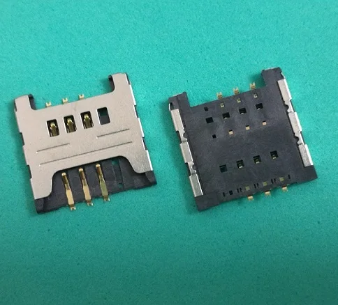 100 шт./лот новинка держатель разъема для считывания сим samsung Galaxy i9000 I9003 I8700 S5360 S5570