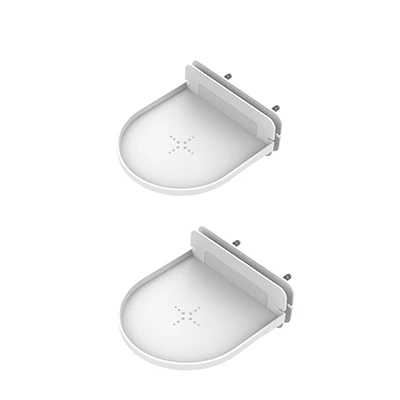 2 x pack white Настенный держатель кронштейн для камеры безопасности Поддержка Wyze кольцевой кулачок Amazon Cloud YI гнездо с более умной домашней камерой - Цвет: 2 x pack white