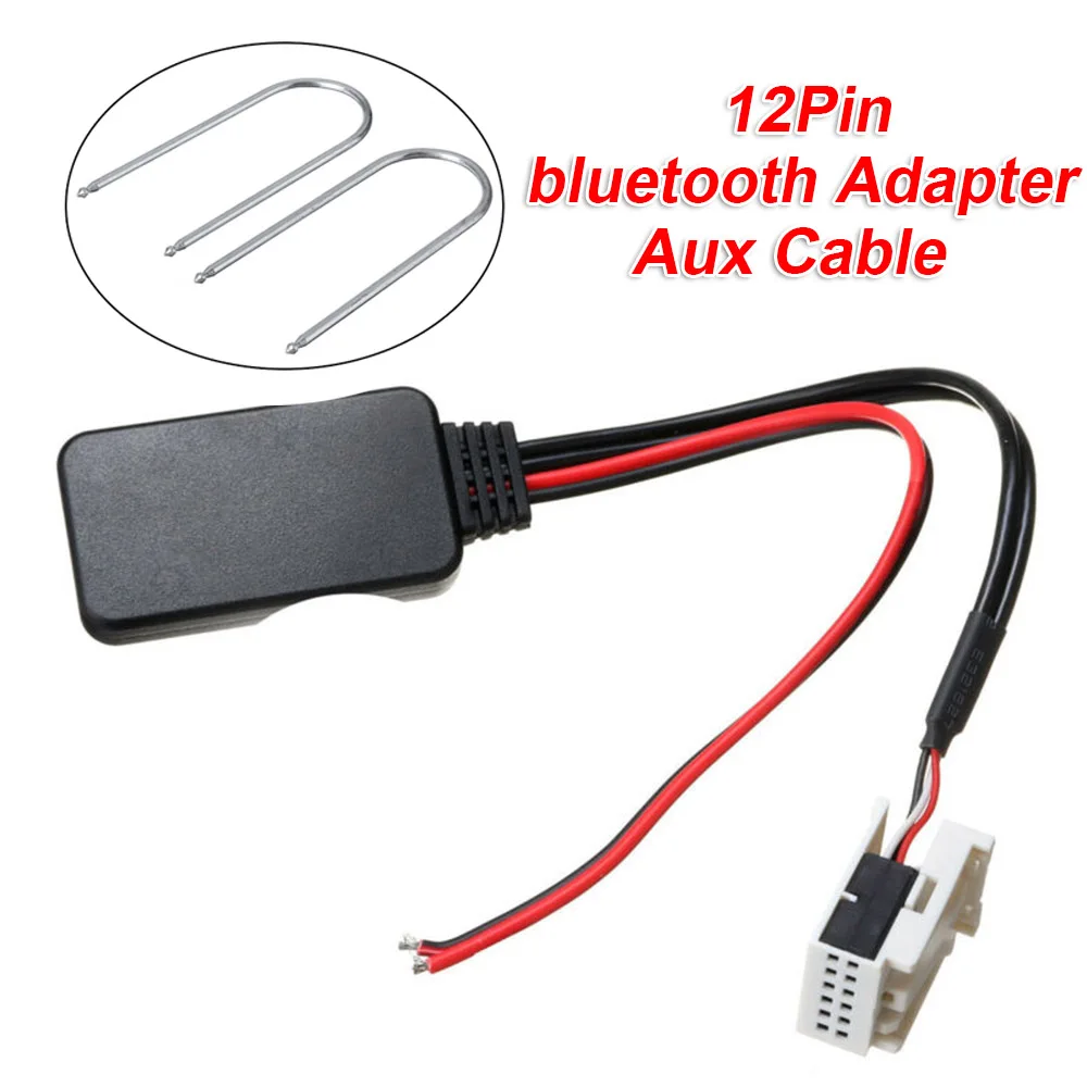 Автомобильный 12Pin Bluetooth адаптер Aux Кабельный инструмент для установки 12 В для Mercedes-Benz W169 W245 W203 W209 W164 X164 W164 W251 W221 R230 CLK