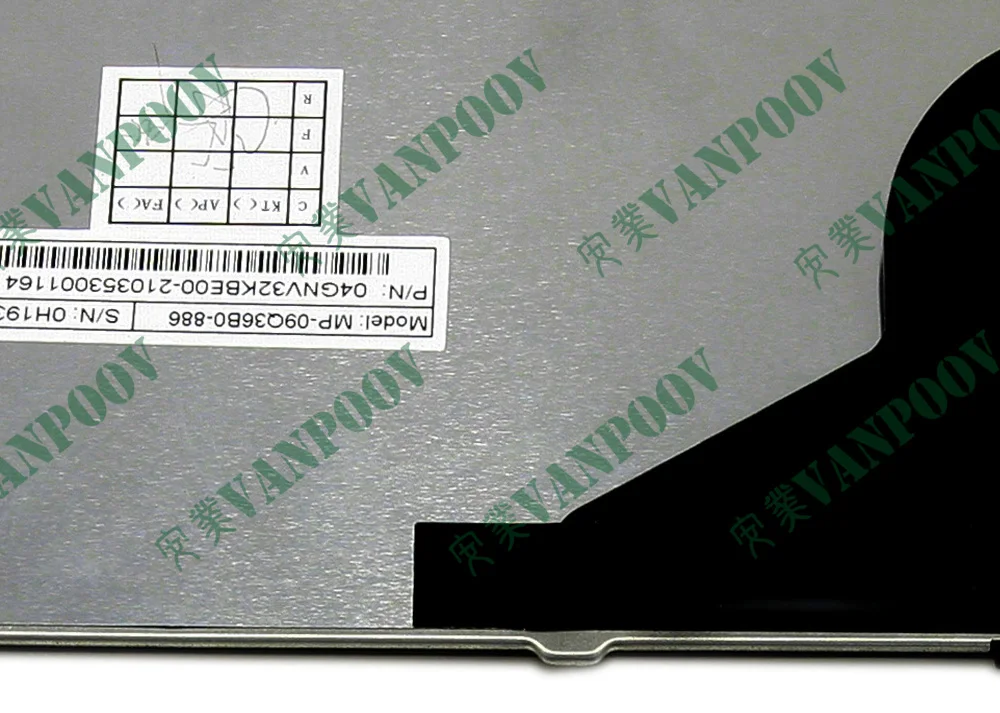 Новая стандартная клавиатура для Asus G60 K52 U50 UX50 X61 G60J G60V G60JX G60VX черная с рамкой