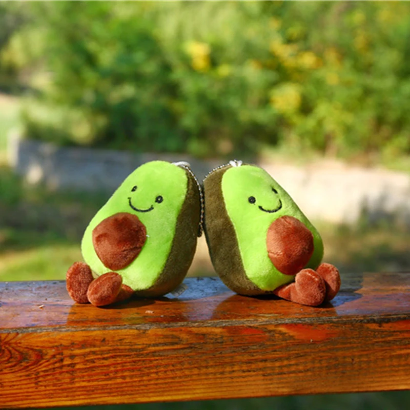 15 см каваи авокадо брелок кулон плюшевые игрушечные фрукты чучела кукла пищевая