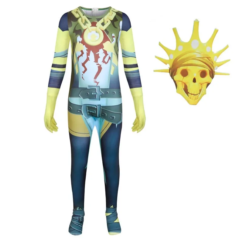 Костюм для Хэллоуина детей игра украшения кожи Ворон мальчиков костюмированной