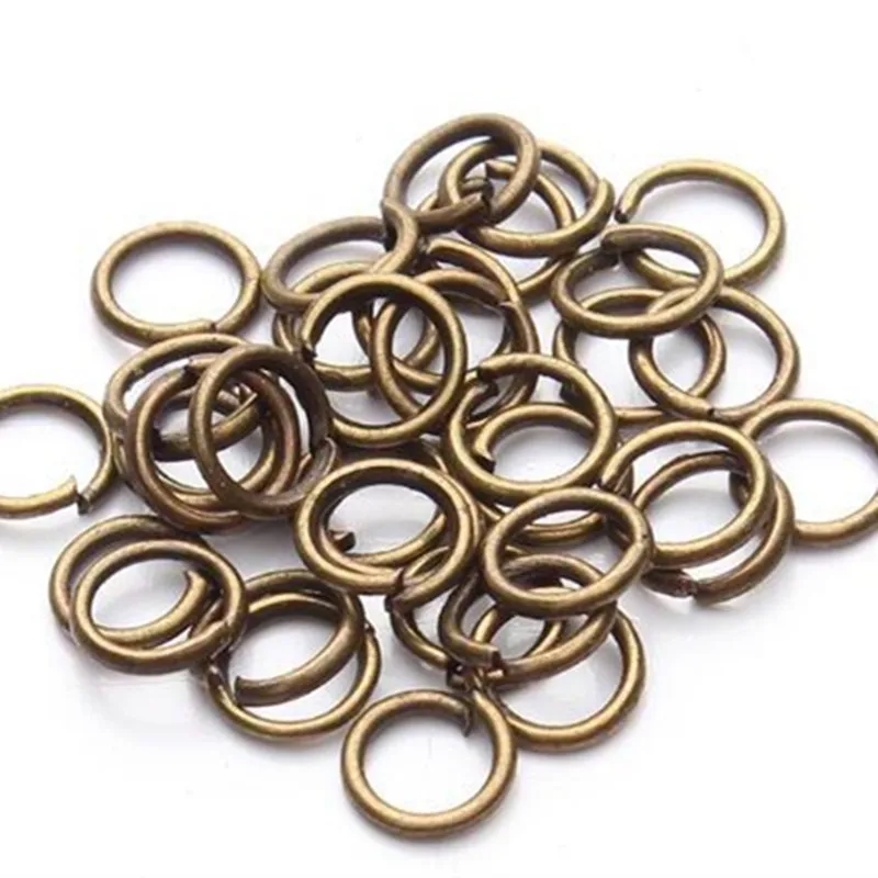 Прыжок моды Разделение кольца KC Золотой/Серебряный/пистолет черный Цвет