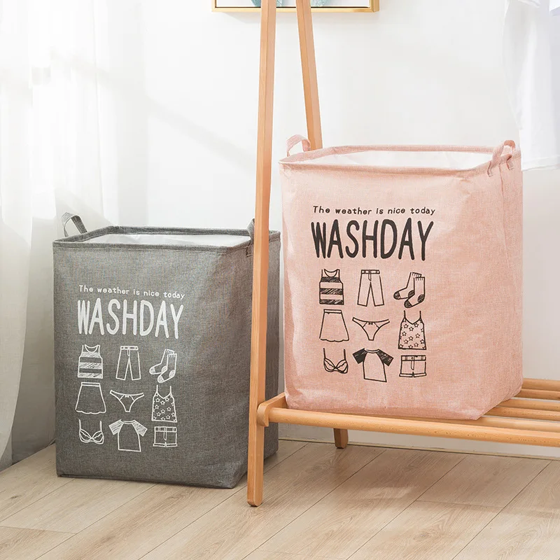 

Large Clothing Storage Box Portable Quilt Storage Bags Wardrobe Organizer Multifunction Dirty Clothes Storage Basket