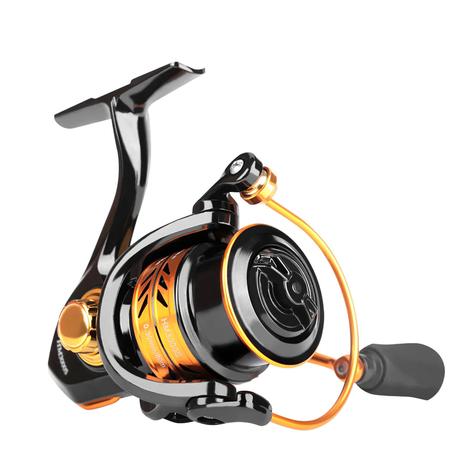 

Fishing Reel Spinning Reel HM3000 Metal Spool Fishing Wheel Drag 5.0:1 High Speed Carp Fishing Freshwater Carp Fishing Tools