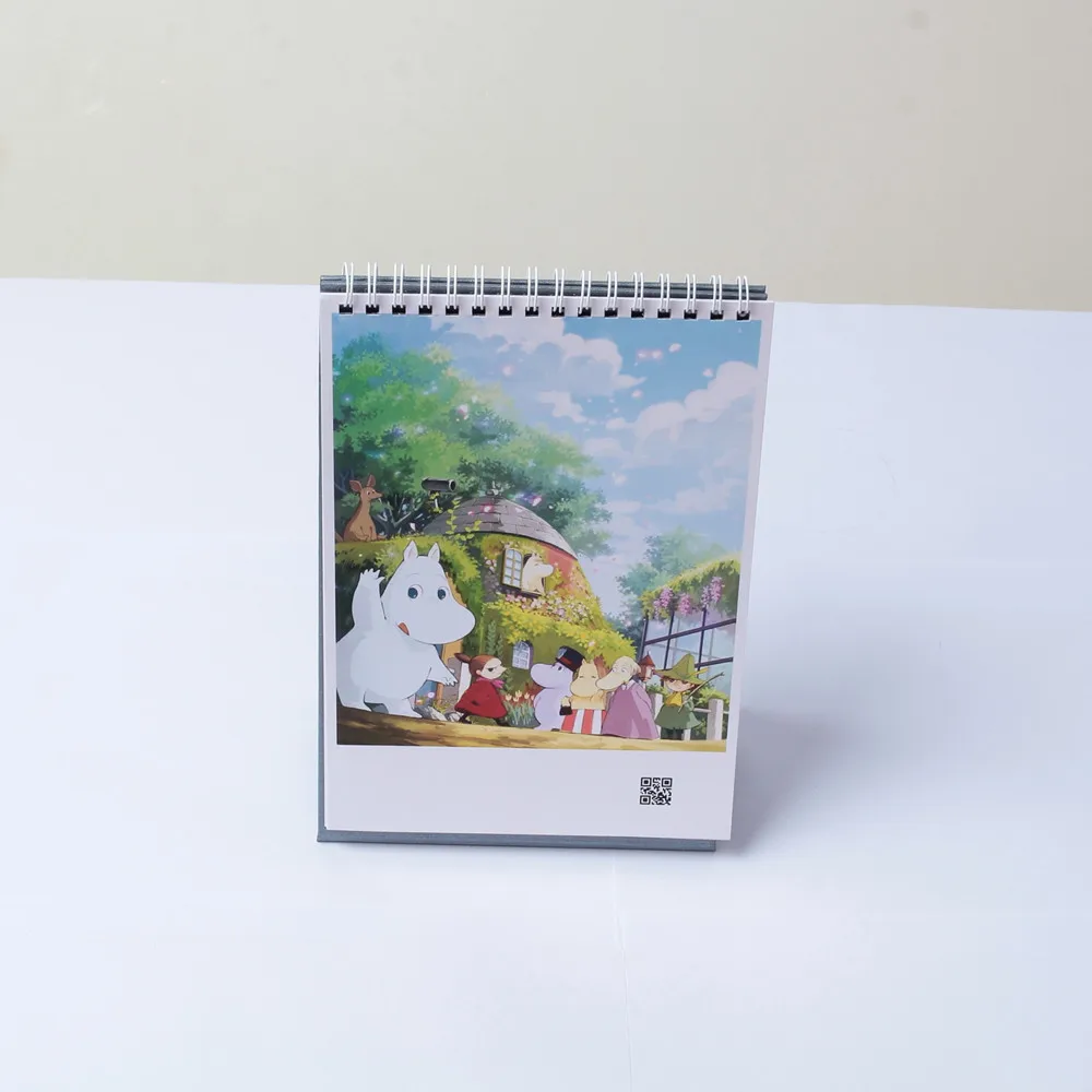 Moomin MUUMI care мультфильм коллекция игральная карта водонепроницаемая бумажная карта с мультипликационным рисунком милый календарь из печати покер Бегемот