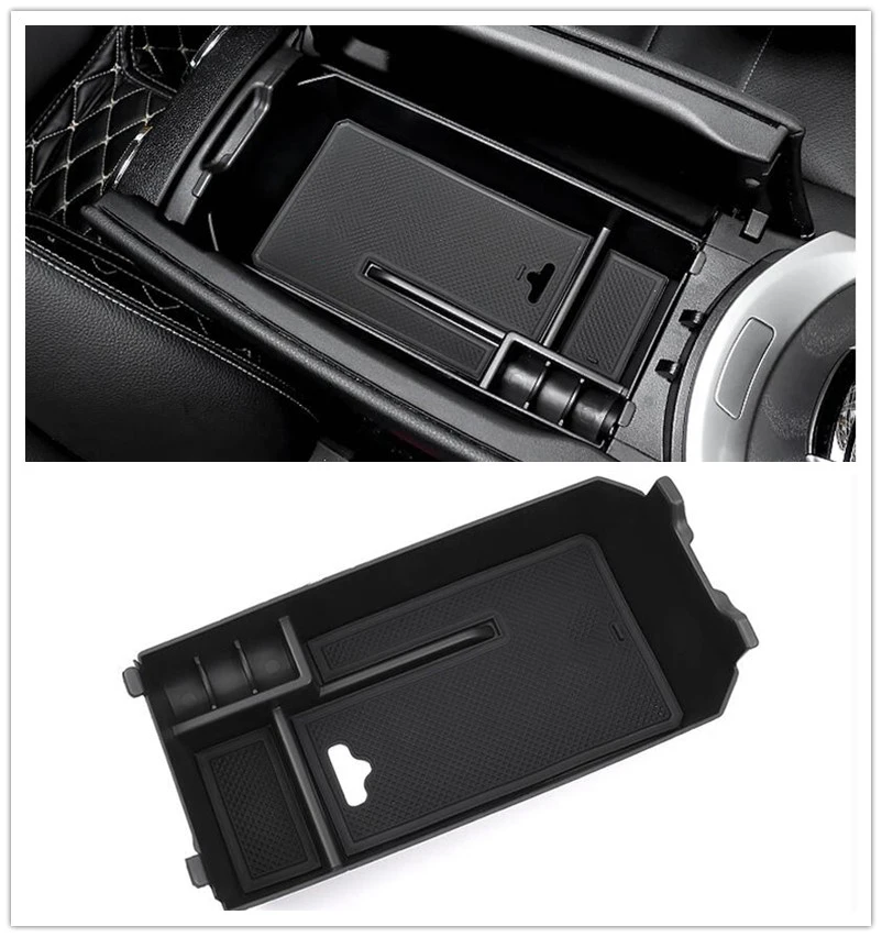 

For Mercedes Benz New C GLC Class 2016 2017 2018 X253 C253 W205 C205 Car Organizer Center Armrest Glove Storage Box Accessories