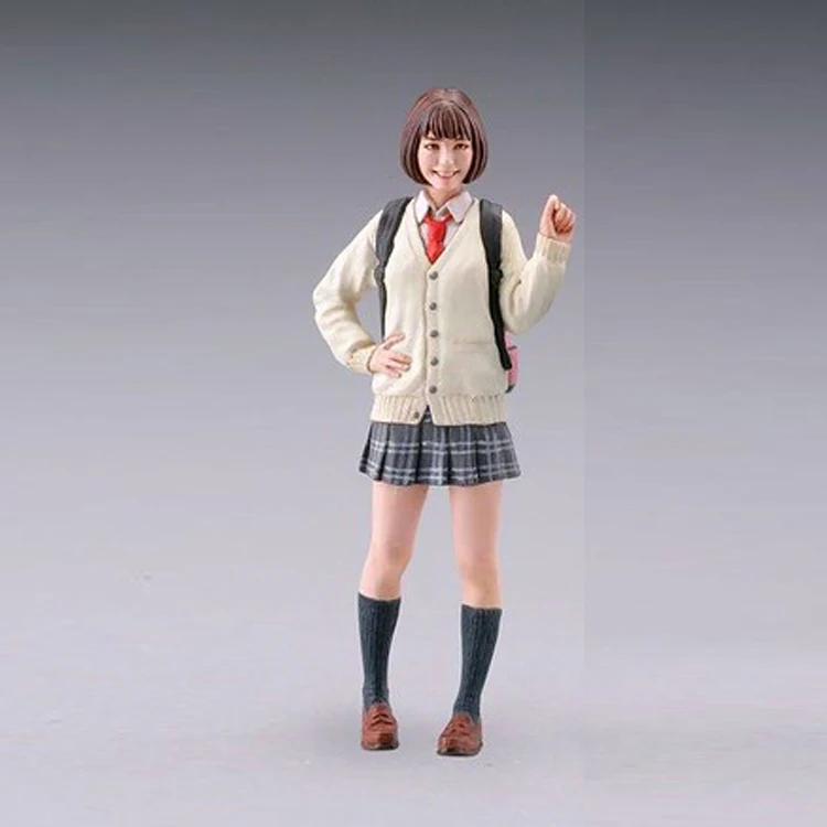 

1/12 Resin Model figure GK Japanese female high school student Unassembled and unpainted kit
