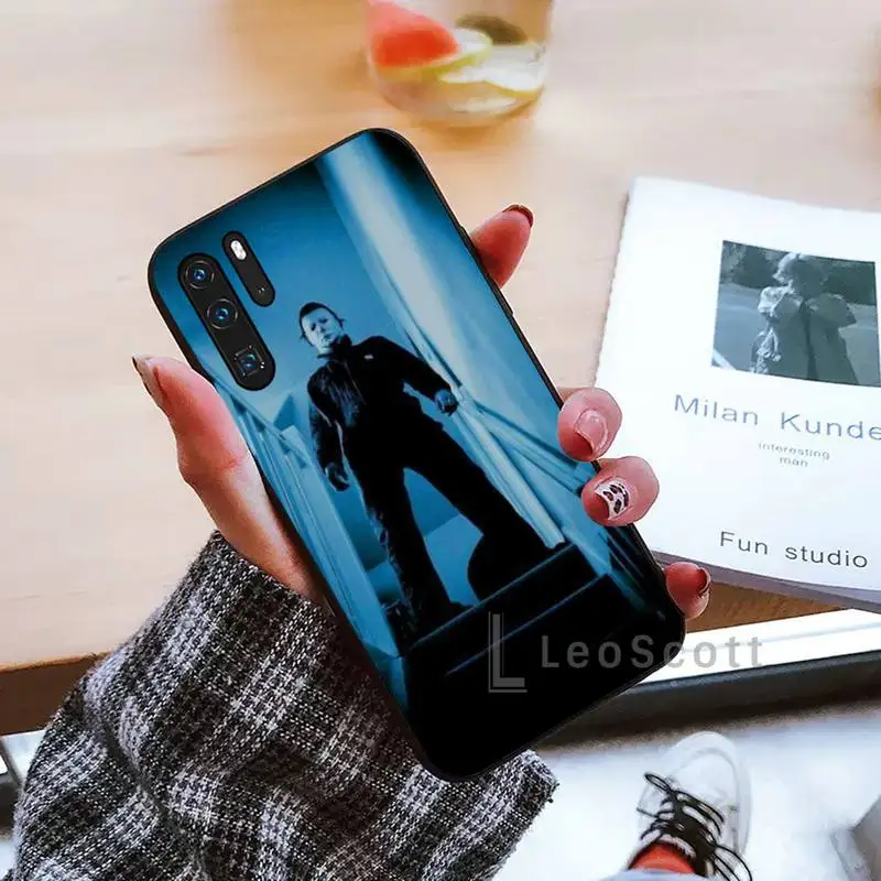 

Halloween The Curse Of Michael Myers Horror Phone Case black For Huawei honor Mate mate P 10 9X 10i 20 30 40 y7 lite pro p smart