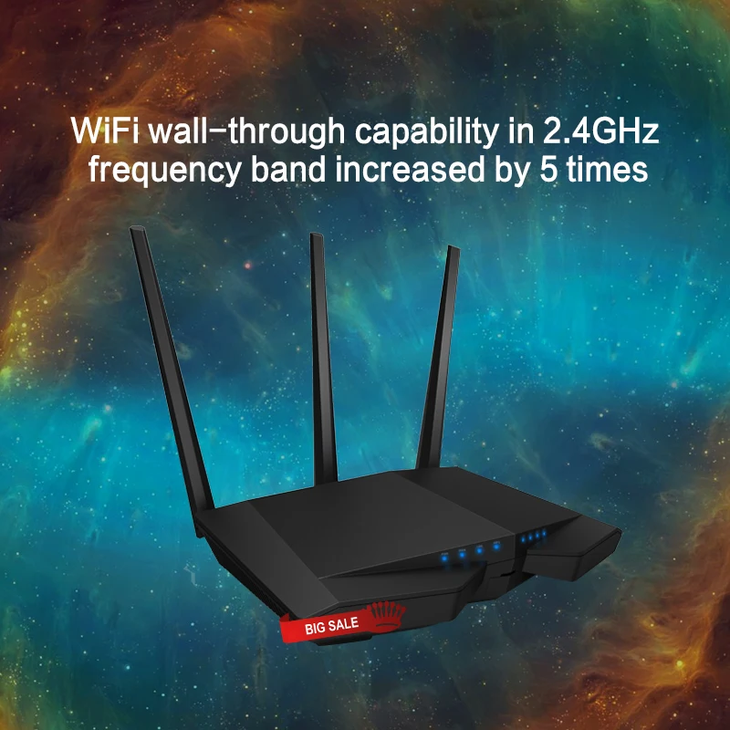 Двухдиапазонный гигабитный AC1900M беспроводной маршрутизатор GLC18 порт USB 3 0 1 WAN 4
