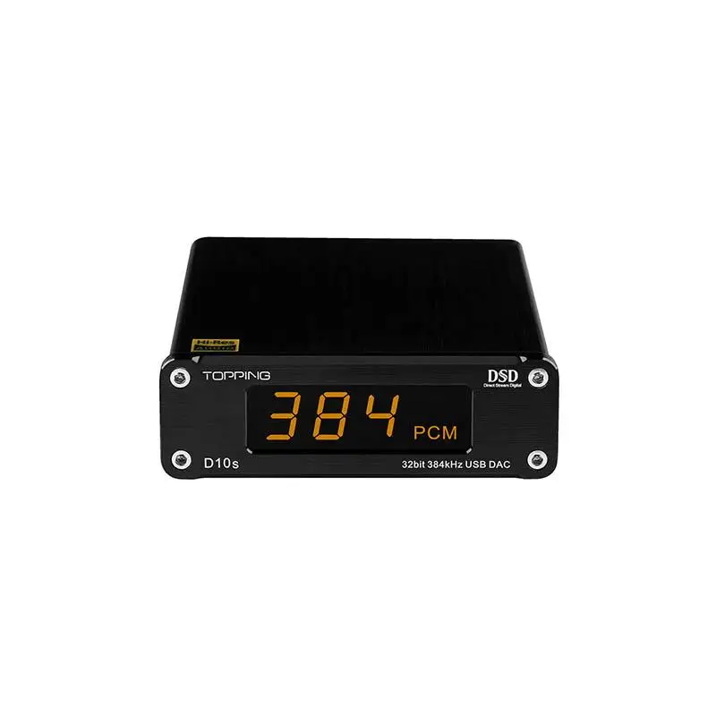 TOPPING D10S MINI USB DAC AMP CSS XMOS XU208 ES9038Q2M DSD256 PCM 384kHz Audio Amplifier Decoder D10 S | Электроника