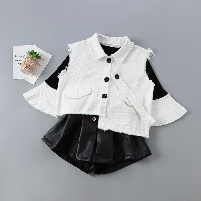 Высококачественный комплект одежды для девочек 2 7 лет новинка 2019 года весенне