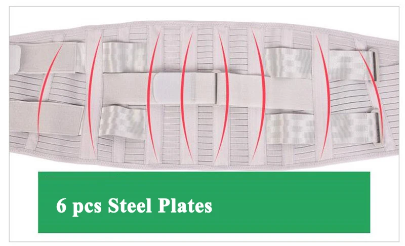 Размера плюс XXL унисекс регулируемая спинка Ремни Корректор осанки нижней части