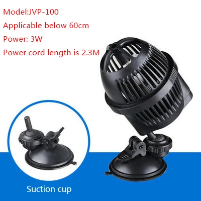 Sunsun Wave Maker Wavemaker водяной насос для аквариума аквариум аквариумный насос подводный для аквариума Пруд насос волна для аквариума - Цвет: JVP-100 suction cup
