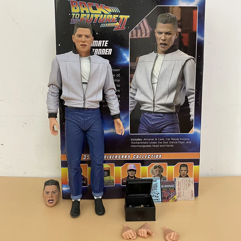 

Back To The Future II Sports Almanac Figure Ultimate Biff Tannen 1955 The 35th Anniversary Collection Neca Action Figure Toy