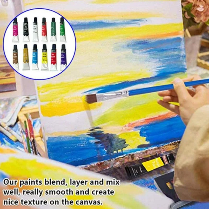 

Fashion Oil Paint Art Painting Watercolor Paint Hand-painted DIY Nail Glass Wall Painting Fabric Painting Tool-green 12 Color