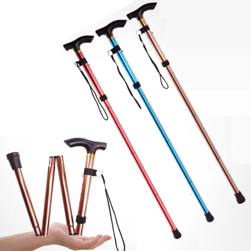 Складные трекинговые палки из алюминиевого сплава алюминиевые 4 секции