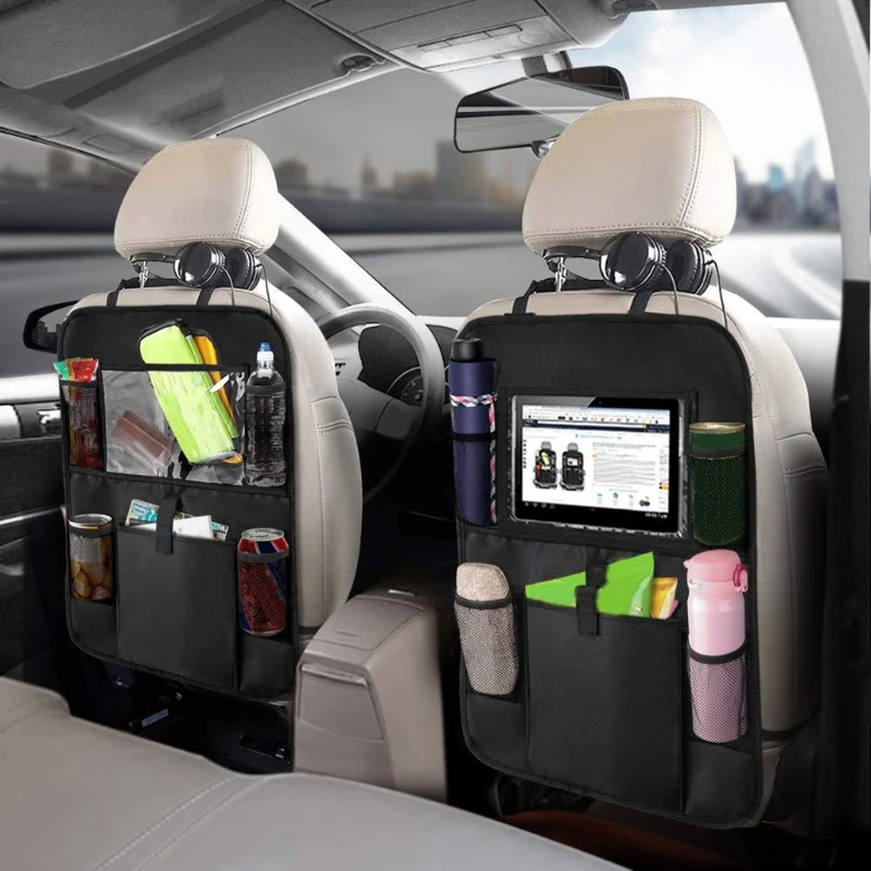 

Car seat back storage hanging bag Anti-kick Pocket auto