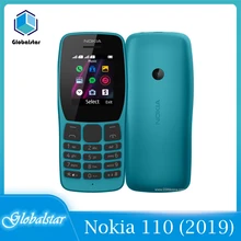 Nokia 110 Refurbished original 110 2019 FM Radio unlocked dual sim card Good Quality Mobile Phone one year warranty refurbished