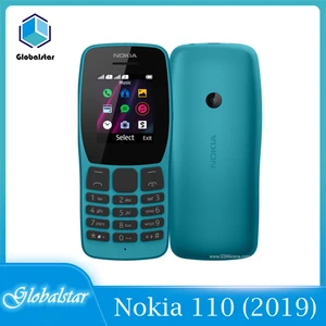 nokia 110 refurbished original 110 2019 fm radio unlocked dual sim card good quality mobile phone one year warranty refurbished free global shipping