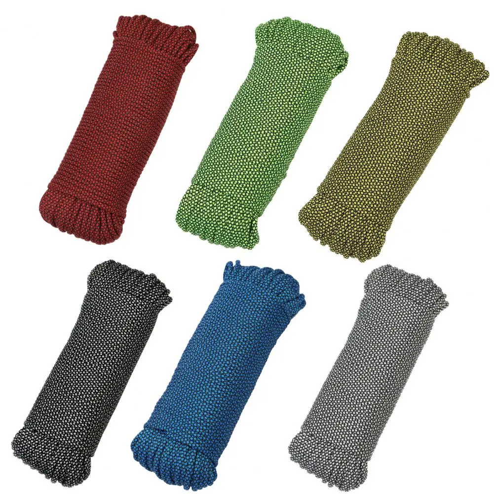 

Climbing Rope Assorted Color Well-knit Multicolor Outdoor Survival Cord for Outdoor Survival