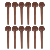 12pcs high quality unstained viola tuning pegs viola peg musical instruments tool violin part accessories musical instruments
