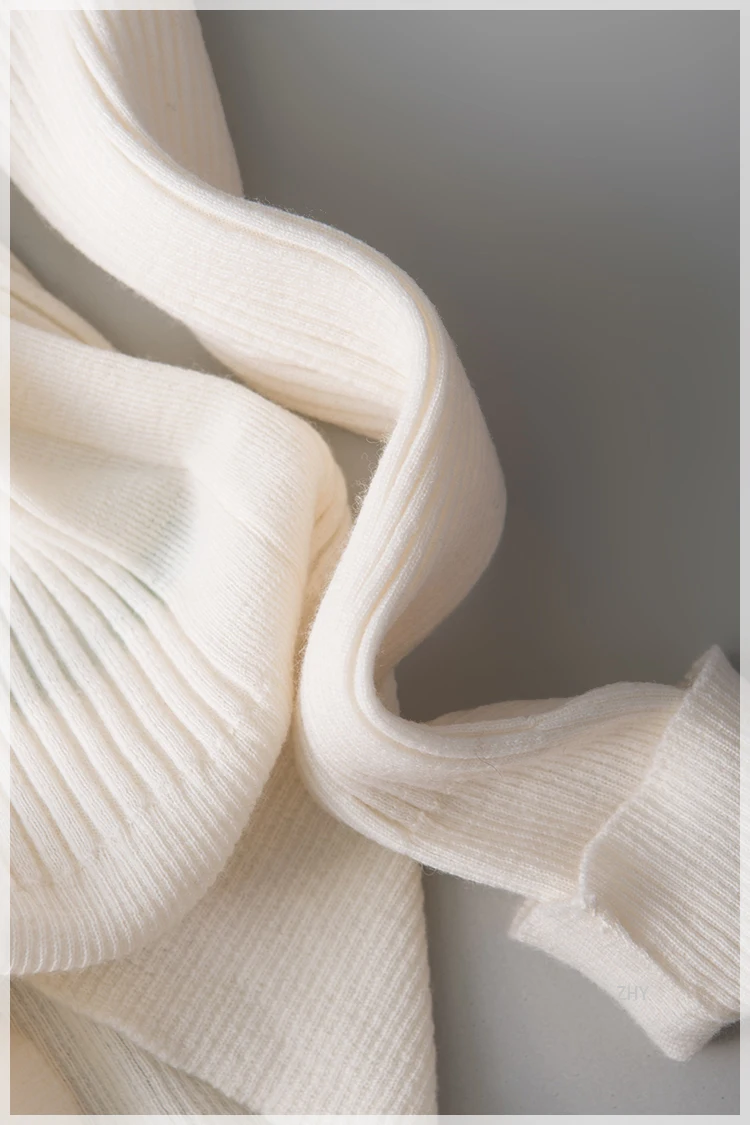 Women Pullovers Wool knitted Sweaters V neck pullover Fall Winter Bottoming knit Natural Silk Basic Sweater