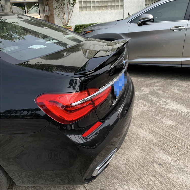 Для BMW G12 Спойлер 7 серии G11 F01 730 740LI 750 760M Изделие из пластика ABS Задний автомобильный крыло Цвет включен.