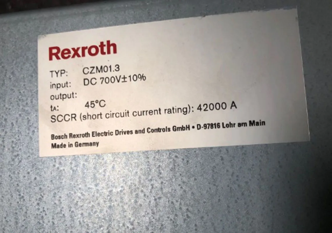 Rexroth CZM01.3 02 07 ECO/Паркер регулятор скорости драйвер используется в хорошем