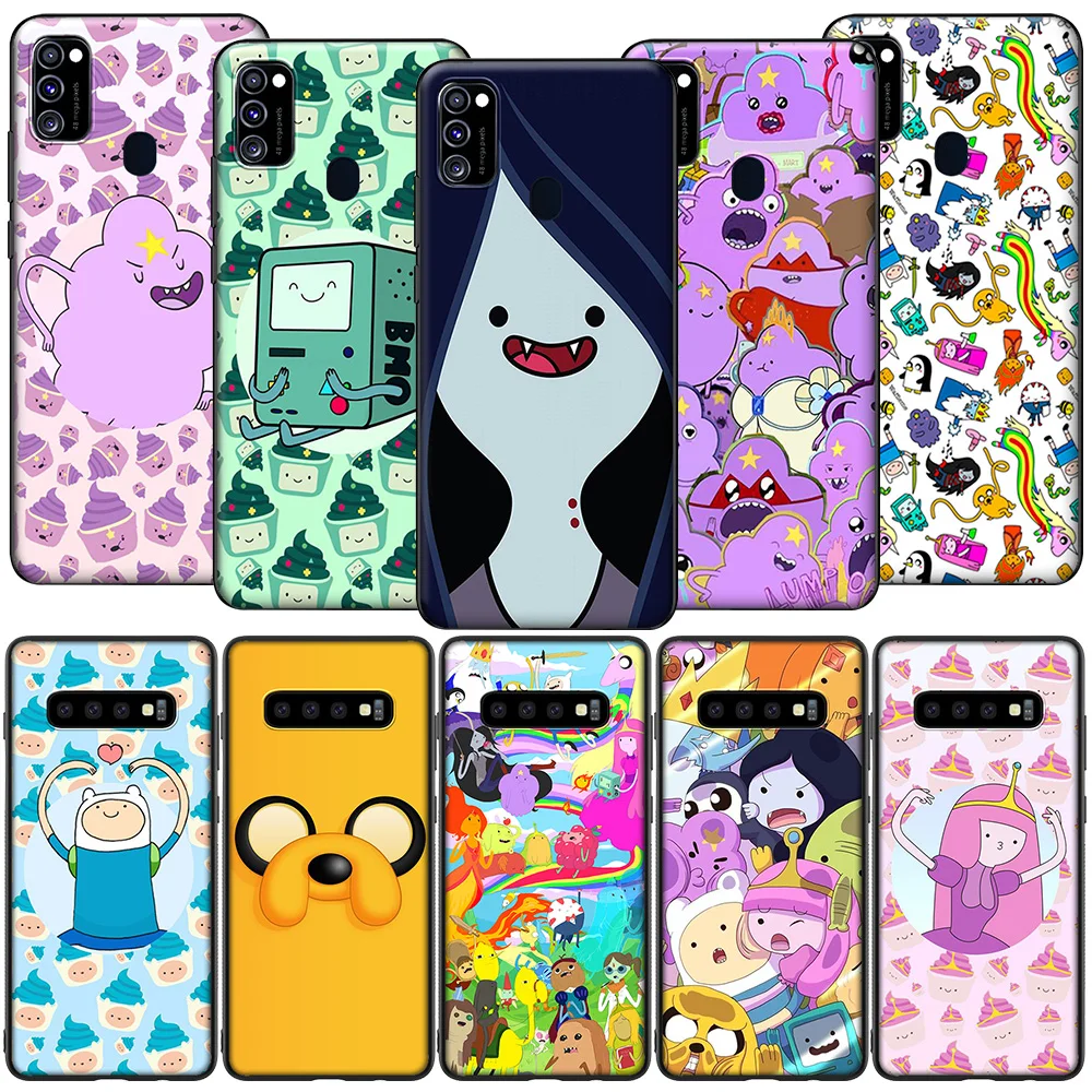 GX12 приключения времени Финна Джейка силиконовый мягкий чехол для Samsung S6 S7 Edge S8 S9 S10