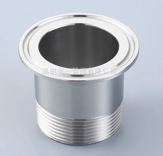 

2.5'' Tri Clamp to 1'' Male BSP, 304 Stainless Steel