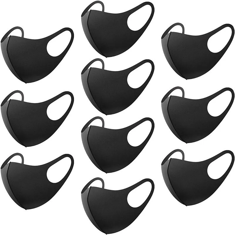 1/5/10pcs Unisex 3D Face Mouth Mask Washable Reusable Anti Dust Mascarillas Filter Adult Protective Masque Respirator - купить по