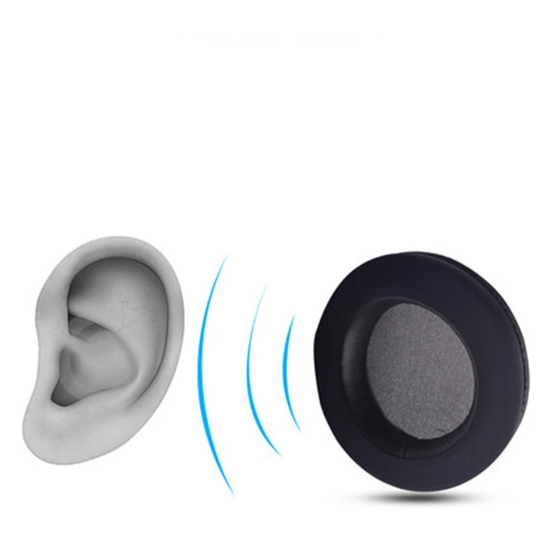 Универсальные круглые накладки для наушников 105 мм губчатое покрытие стильные