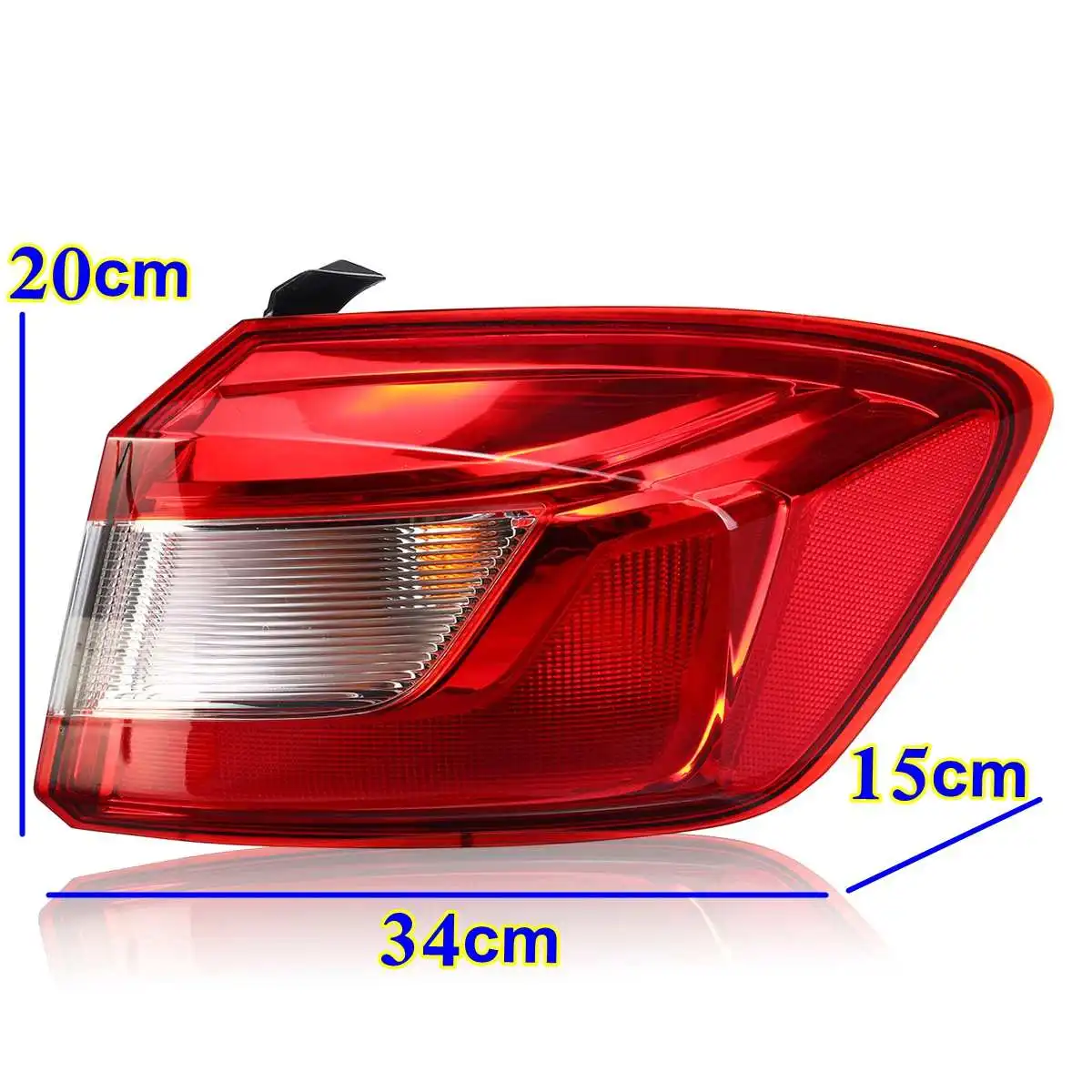 

Outer Backup Tail Light Lamp Left Right Fits for Chevy for Cruze Sedan 2016 2017 2018 2019 84078120/84078119 With Harness Bulb