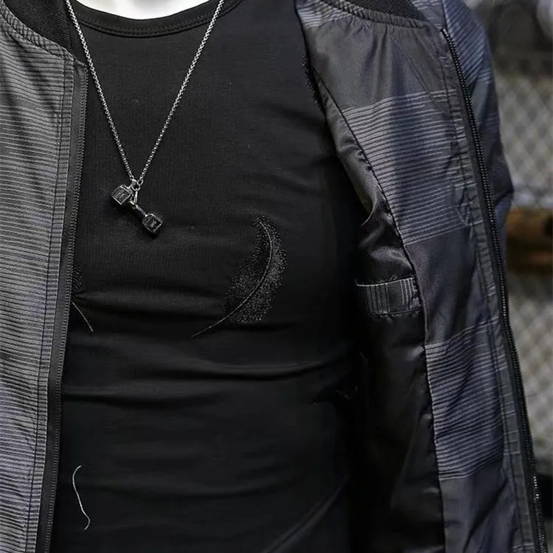 Бомбер мужской с цветочным принтом повседневная винтажная куртка на молнии