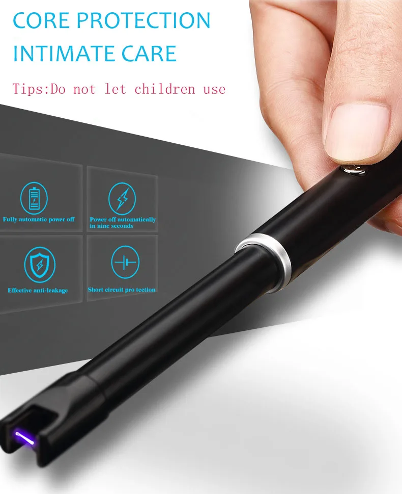 USB зарядка arc зажигание пистолет кухня воспламенитель открытый барбекю кемпинг