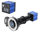 Цифровой микроскоп 51MP 1080P FHD 180X C-Mount Lens HDMI USB промышленный электронный микроскоп камера для ремонта телефонов и пайки