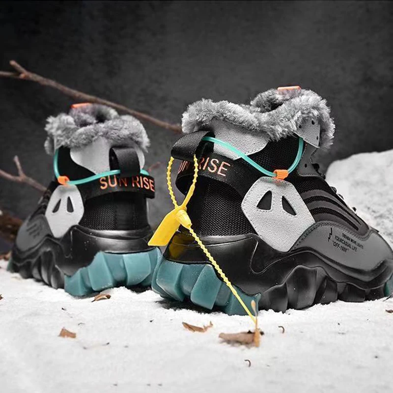 

High-top shoes men's winter sports shoes men's trendy shoes wild casual 2020 new autumn and winter men's shoes