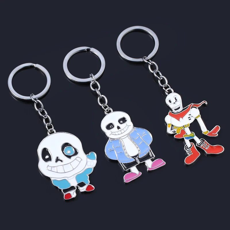 Новинка брелки для ключей из игры Undertale SG высокое качество милые фигурки Санс