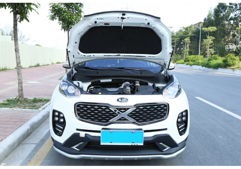 Крышка для капота автомобиля kia sportage QL 2015 2019 поддержка гидравлического стержня